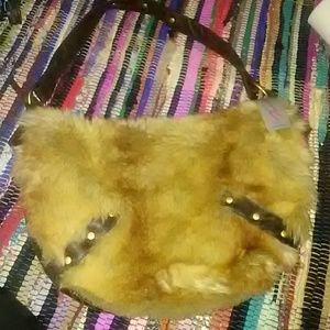 Furry handbag / purse